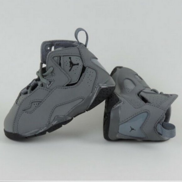 Jordan Other - Jordan True Flight BT Toddlers Shoes Leather Grey
